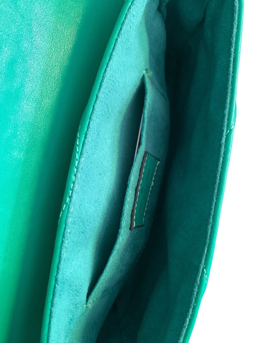 🆕 🟢✨New Wave Multi Pochette Set – Emerald Green Leather Crossbody Bag ✨🟢 - Picture 9 of 14
